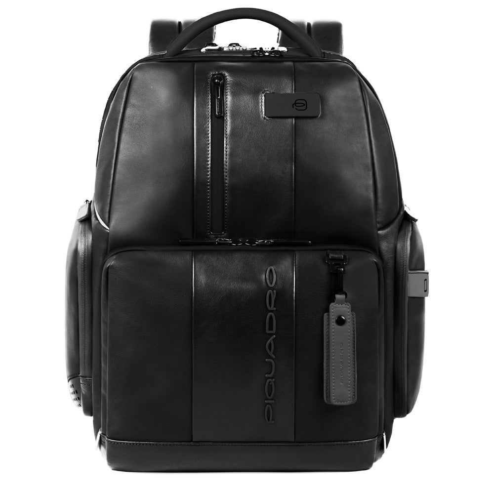 Piquadro Zaino Fast-Check Porta Pc E Ipad® Con Antifurto, Nero CA4550UB00BM