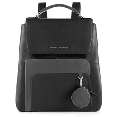 Piquadro Zainetto Espandibile Porta Ipad® Nero CA4579S97