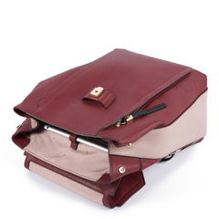Zaino Con Patta In Pelle Nero Piquadro CA4579W92/N