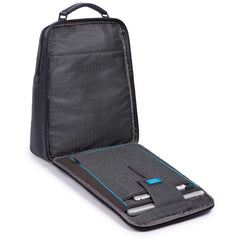 Piquadro Zaino Fast-Check Porta Computer Blu Notte CA4600S98