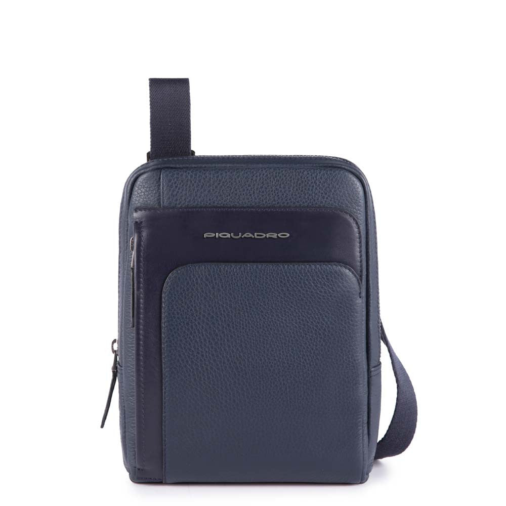 Piquadro Borsello Piccolo Con Scomparto Porta Ipad®Mini Blu Notte CA4607S97