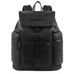 Piquadro Zainetto Porta Computer Con Patta Nero CA4615S99