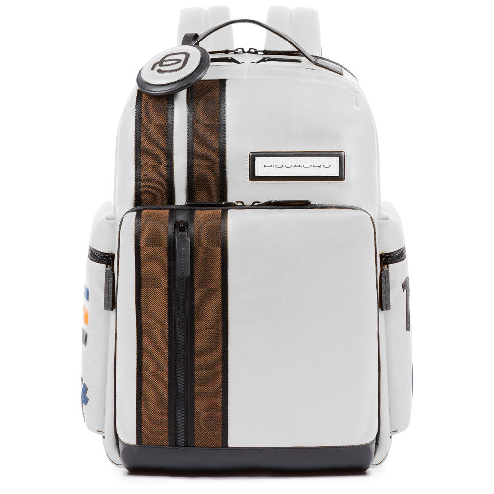 Piquadro Zaino Fast-Check Grande Porta Computer Ghiaccio CA4617S99