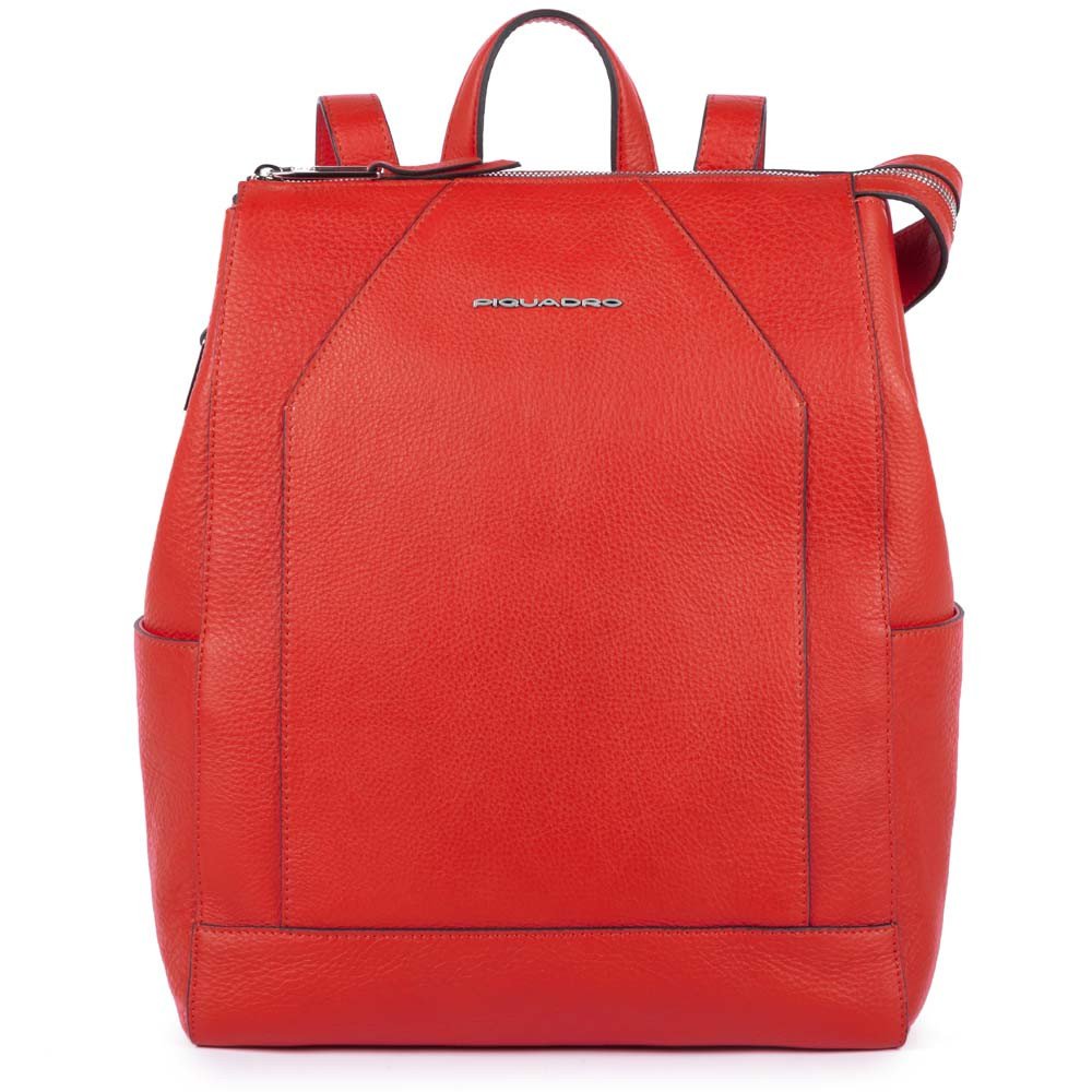 Piquadro Zaino Porta Computer Con Protezione Antiurto Rosso Scarlatto CA4629MU