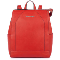 Piquadro Zaino Porta Computer Con Protezione Antiurto Rosso Scarlatto CA4629MU