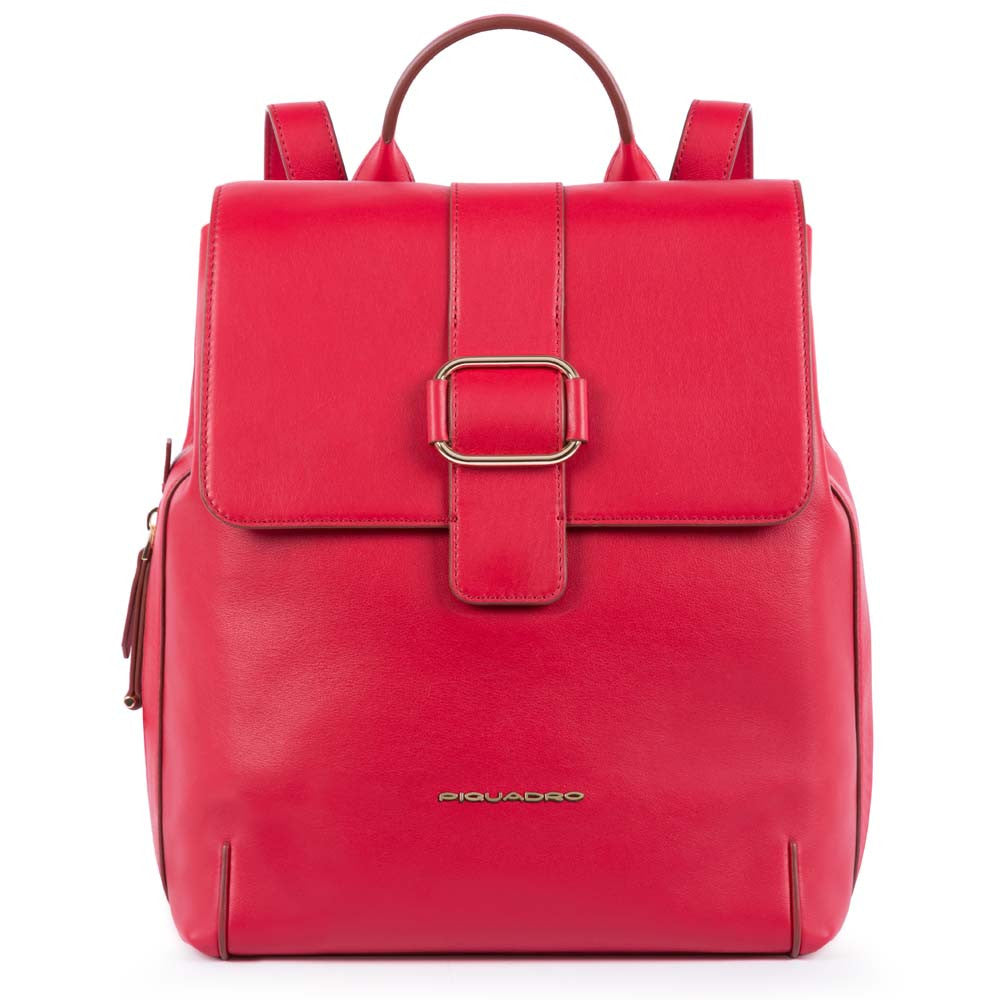 Piquadro Zainetto Donna Espandibile Rosso Vermiglio CA4706S102