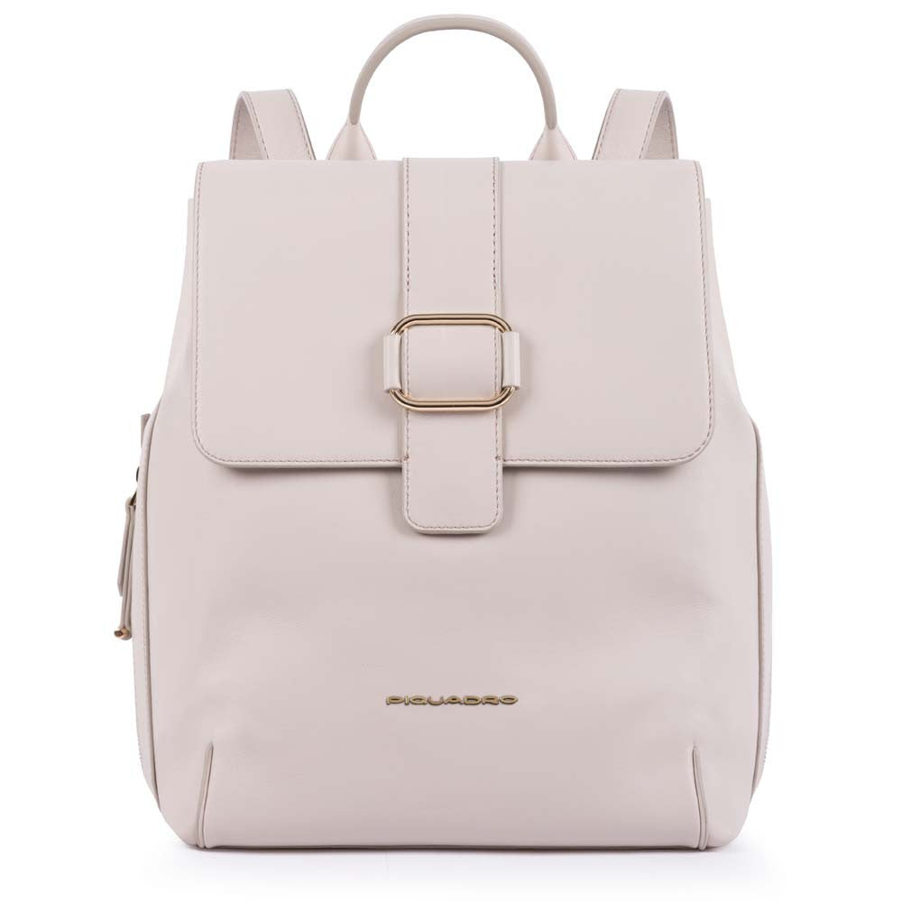 Piquadro Zainetto Donna Espandibile Sabbia IN PELLE CA4706S102