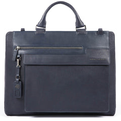 Piquadro Cartella Sottile A Due Manici Porta Computer Blu Notte CA4785W95/BLU