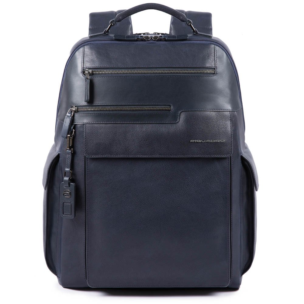 Piquadro Zaino Grande Fast-Check Porta Computer Blu Notte CA4786W95/BLU