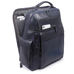 Piquadro Zaino Grande Fast-Check Porta Computer Blu Notte CA4786W95/BLU
