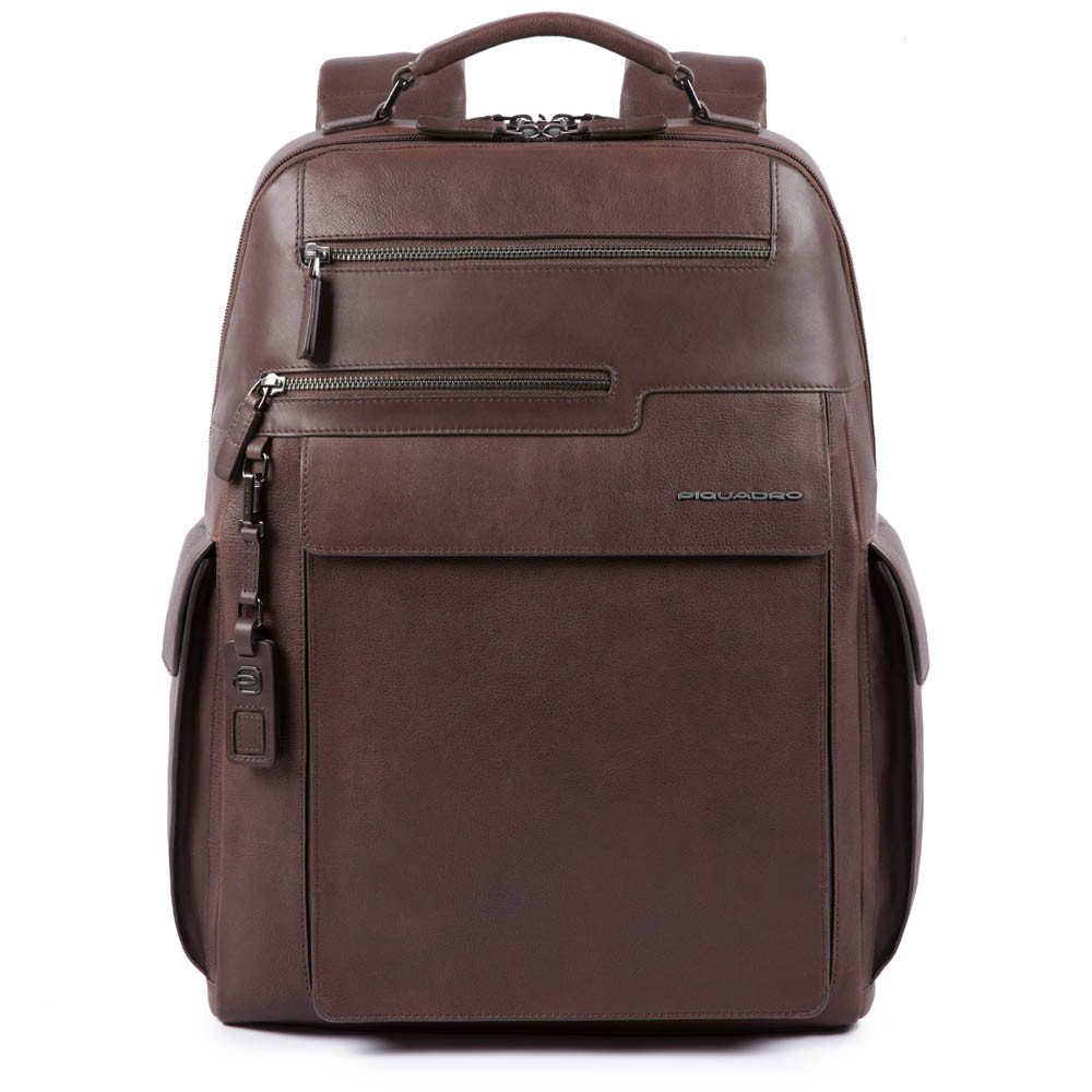 Piquadro Zaino Grande Fast-Check Porta Computer Testa Di Moro CA4786W95/TM