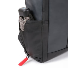 Piquadro, zaino in pelle con sistema antifurto e lucchetto grigio/nero CA4818UB00/GRN
