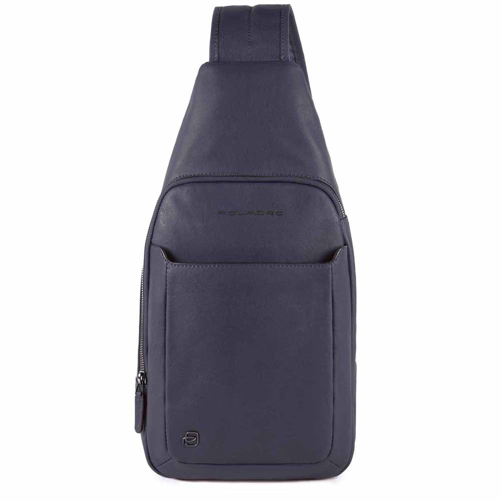 Piquadro Monospalla In Pelle Blu Oceano CA4827B3/BLU4