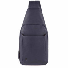 Piquadro Monospalla In Pelle Blu Oceano CA4827B3/BLU4