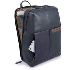 Piquadro Zaino Fast-Check Porta Computer E Porta Ipad® Con Blu Notte CA4837W96/BLU