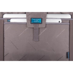Piquadro Cartella Due Manici In Pelle E Tessuto Grigio CA4844W98/GR