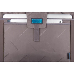 Piquadro Cartella Due Manici In Pelle E Tessuto Nero CA4844W98/N