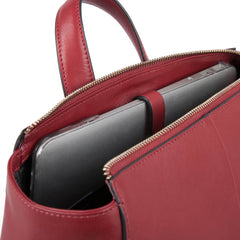Piquadro Zaino Porta Computer E Porta Ipad®Pro 12,9" Con Bordeaux CA4847W100/BO
