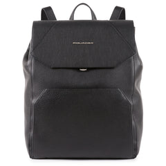 Piquadro Zaino Espandibile Porta Computer Nero CA4897MU/N PIQAUDRO ZAINO DONNA