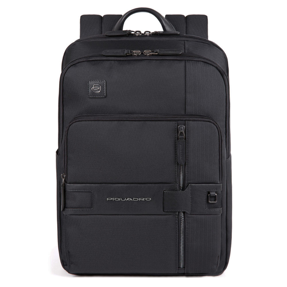 Zaino Porta Computer E Porta Ipad A Due Scomparti Nero Piquadro CA4918S107/N