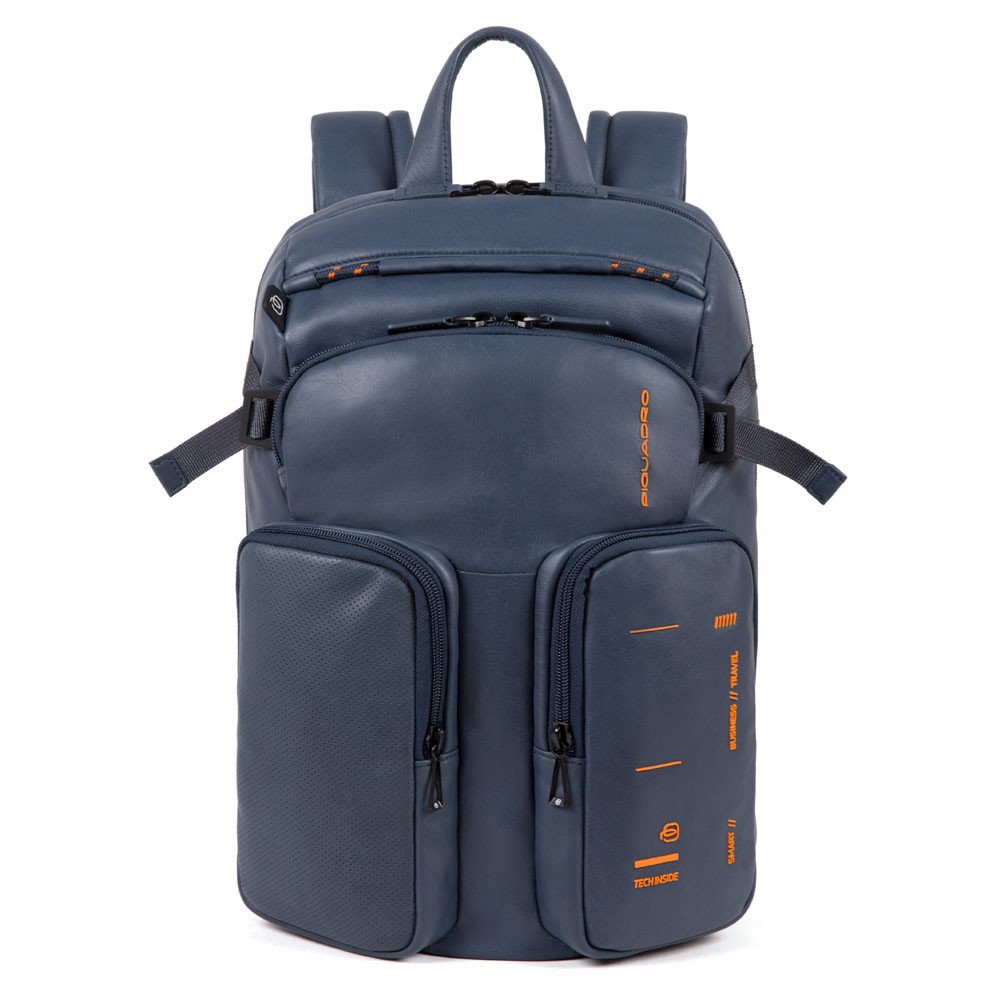 Piquadro Zaino Porta Computer E Porta Ipad® A Due Scomparti Blu Oltremare CA4922S106/BLU
