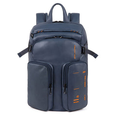 Piquadro Zaino Porta Computer E Porta Ipad® A Due Scomparti Blu Oltremare CA4922S106/BLU