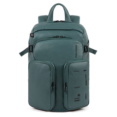 Piquadro Zaino Porta Computer E Porta Ipad® A Due Scomparti Verde Bottiglia CA4922S106/VE