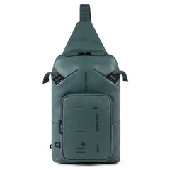 Monospalla Porta Ipad Verde Bottiglia Piquadro CA4929S106/VE