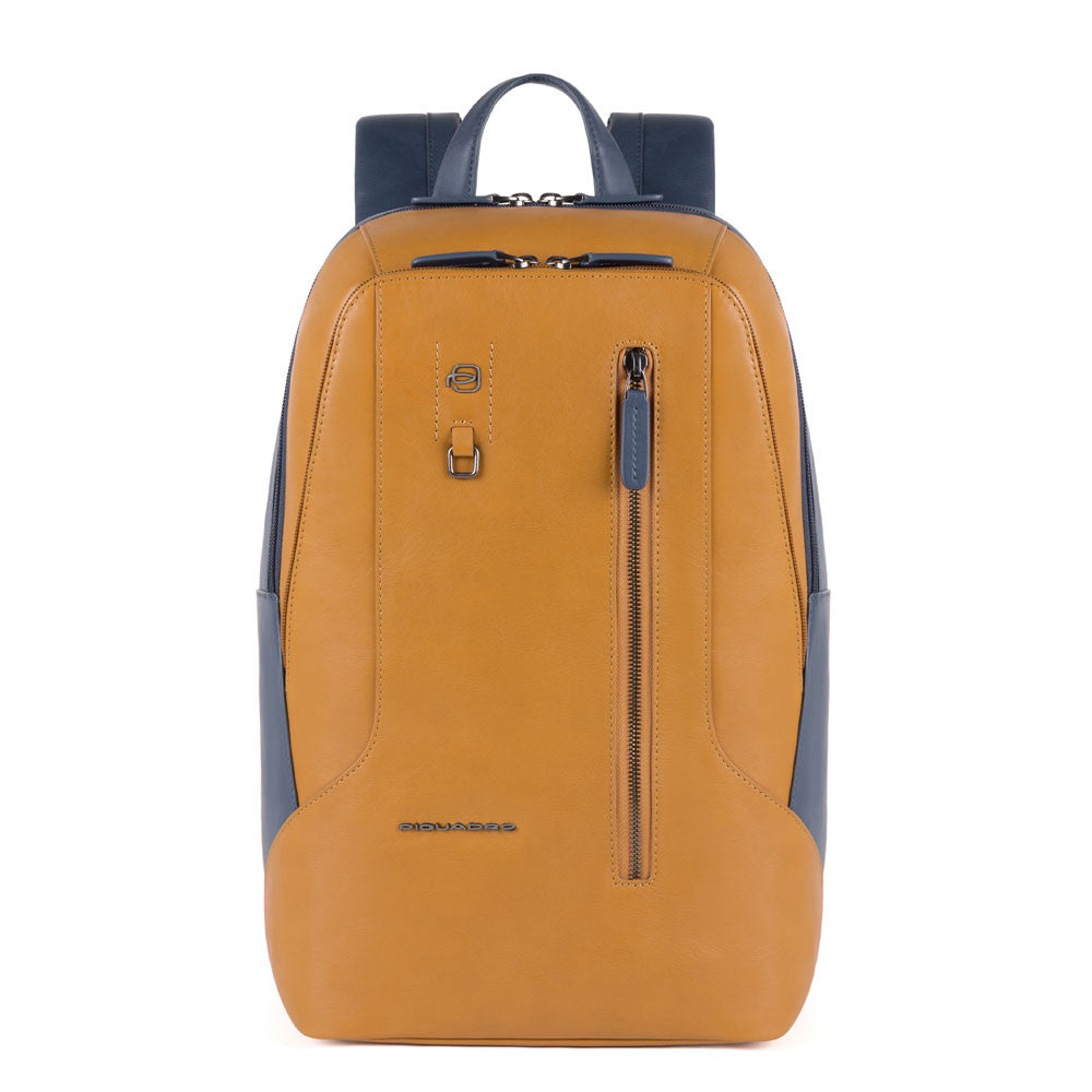 Piquadro Zaino Porta Computer E Porta Ipad® Con Protezione Tabacco/blu CA4985S104/CUBL