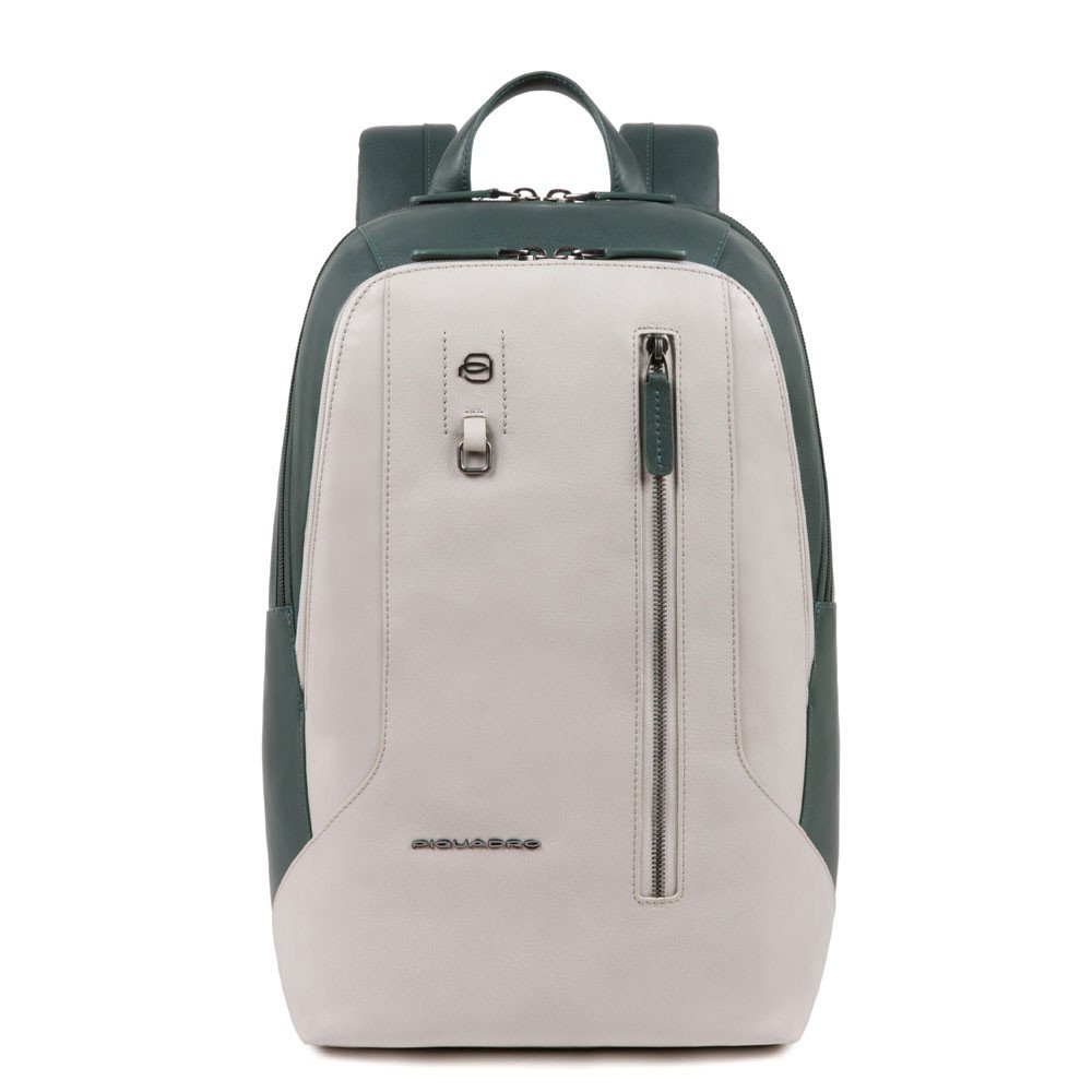 Piquadro Zaino Porta Computer E Porta Ipad® Con Protezione Grigio/verde CA4985S104/GRVE