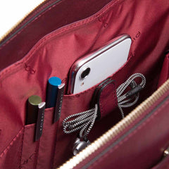 Cartella Porta Computer A Due Manici Bordeaux Piquadro CA5131W102/BO