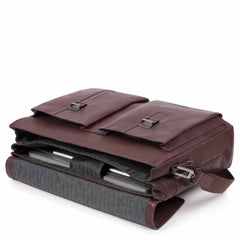 Cartella Porta Computer E Porta Ipad Melanzana Piquadro CA5192W101/M