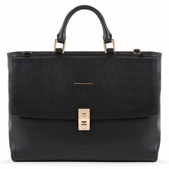 Piquadro Cartella Porta Computer A Due Manici Nero CA5279DF/N