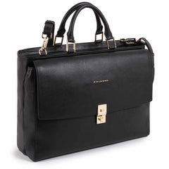 Piquadro Cartella Porta Computer A Due Manici Nero CA5279DF/N