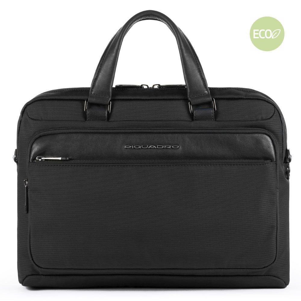 Cartella A Due Manici Porta Computer Piquadro Nero CA5313S115/N
