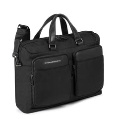 Cartella A Due Manici Porta Computer Piquadro Nero CA5314S115/N