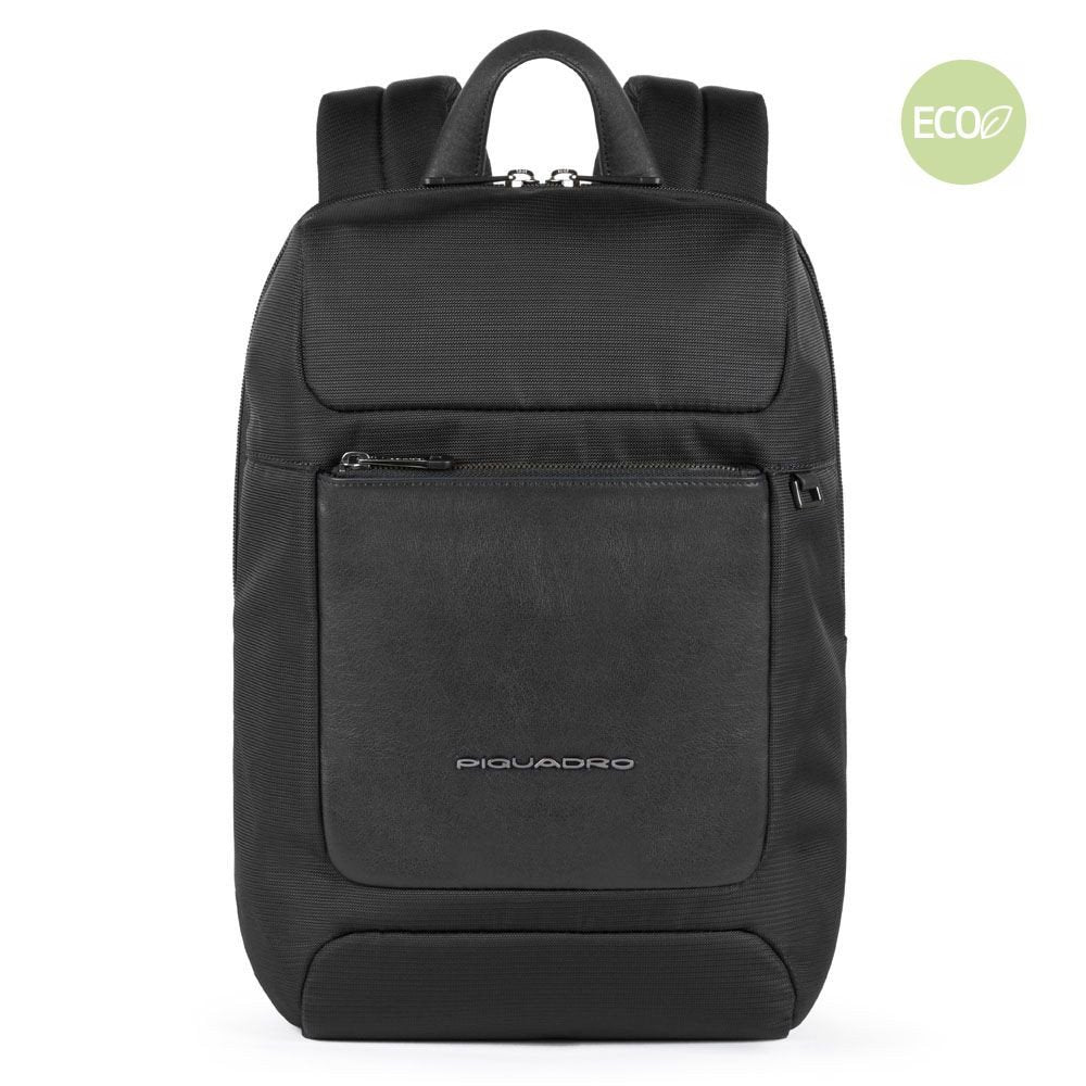 Zainetto Porta Computer In Pelle Piquadro Nero CA5315S115/N