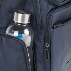 Zaino Fast-Check In Pelle E Tessuto Piquadro Blu Notte CA5317S115/BLU