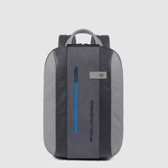 Piquadro CA5608UB00 - Zaino Mini Porta Computer E Porta Ipad®Pro11" Nero-Grigio
