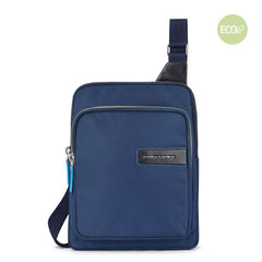 Borsello Piquadro Porta Ipad In Tessuto Riciclato Blu Notte CA5704RY/BLU