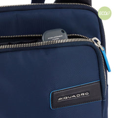 Borsello Piquadro Porta Ipad In Tessuto Riciclato Nero CA5704RY/N