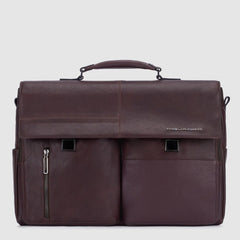 Piquadro CA5741W116 - Cartella Porta Computer 15,6" E Porta Ipad®Pro Marrone