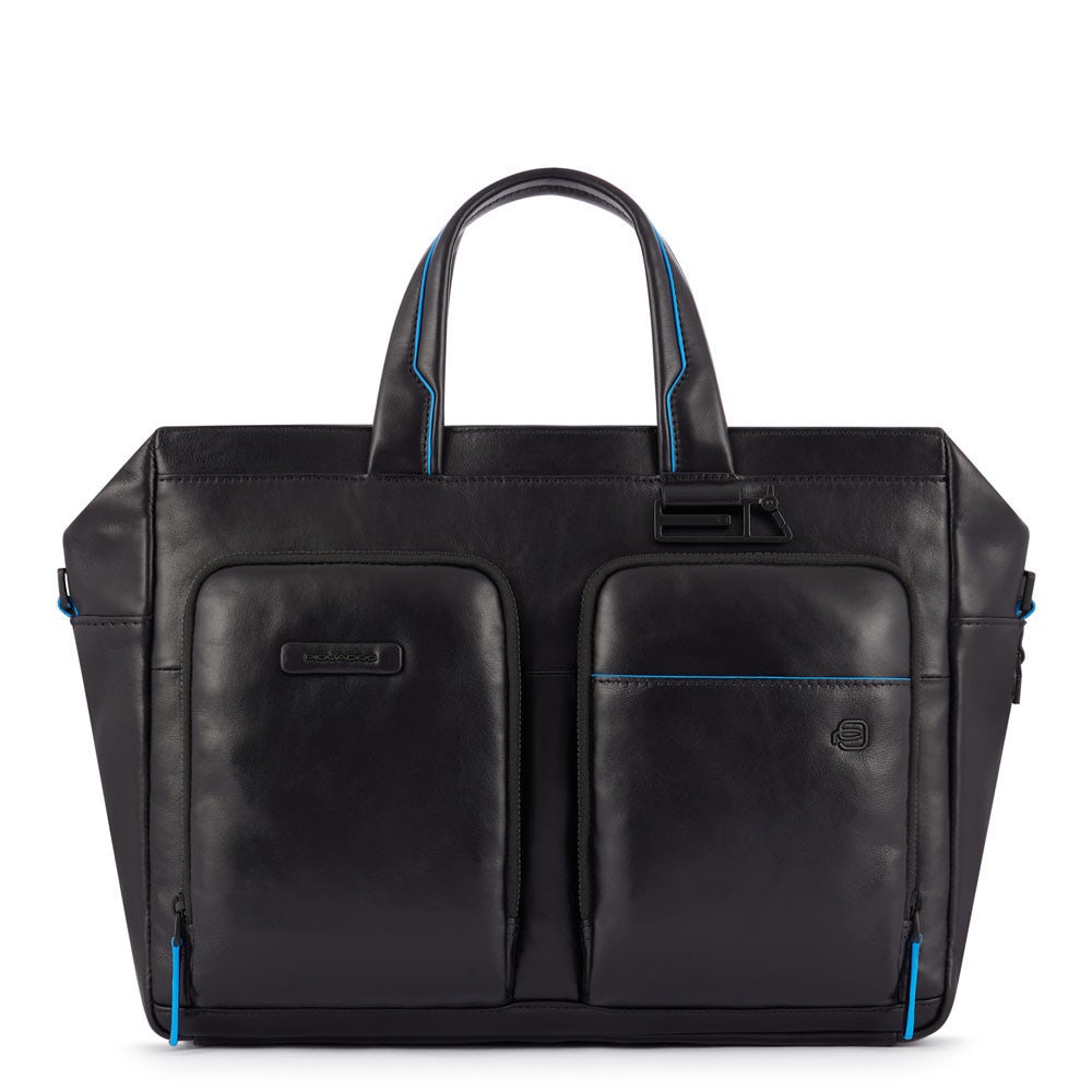 Cartella Sottile Piquadro A Due Manici Porta Computer Nero CA5769B2V/N