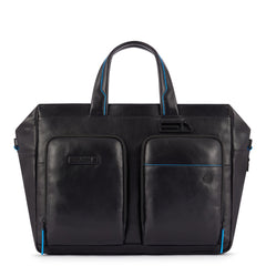 Cartella Sottile Piquadro A Due Manici Porta Computer Nero CA5769B2V/N