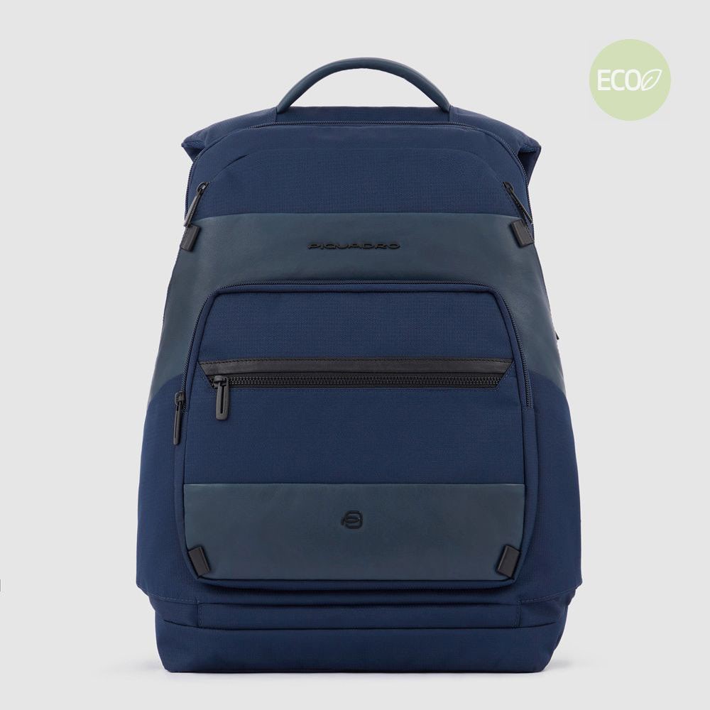 Piquadro CA5844W115 - Zaino Porta Computer 15,6" E Porta Ipad®Pro 12,9'' Blu
