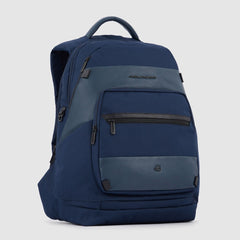Piquadro CA5844W115 - Zaino Porta Computer 15,6" E Porta Ipad®Pro 12,9'' Blu