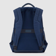 Piquadro CA5844W115 - Zaino Porta Computer 15,6" E Porta Ipad®Pro 12,9'' Blu