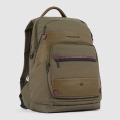 Piquadro CA5844W115 - Zaino Porta Computer 15,6" E Porta Ipad®Pro 12,9'' Verde