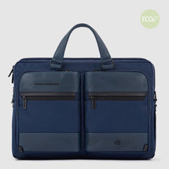 Piquadro CA5846W115/BLU Cartella Porta Computer 15,6" E Ipad®Pro 12,9" Blu