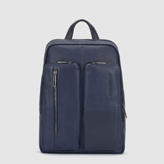 Piquadro CA5884W116 - Zaino Porta Computer 14" E Porta Ipad® Blu Notte